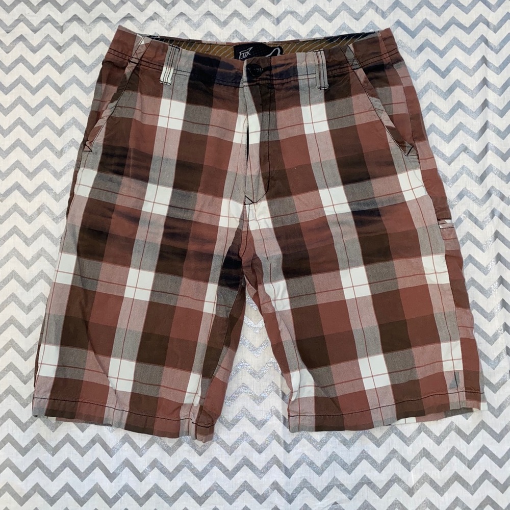 Fox plaid khakis